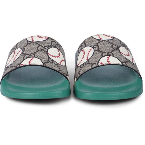 gucci baseball slides|Gucci slides outlet.